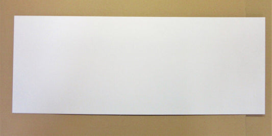 Polystyrol-Platte 2mm 878 x 377mm Weiß matt HIPS-Platte