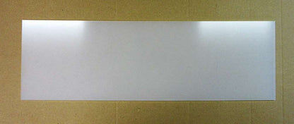 Acryl GS-Platte 3mm Zuschnitt 585 x 190mm Frost 032 Kunststoffglas Acrylglas