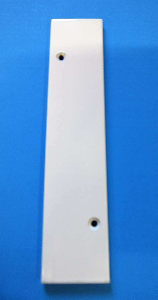 Alu-Endkappe für Balkonbretter 150 x 30mm - Weiß - Kömabord 8201