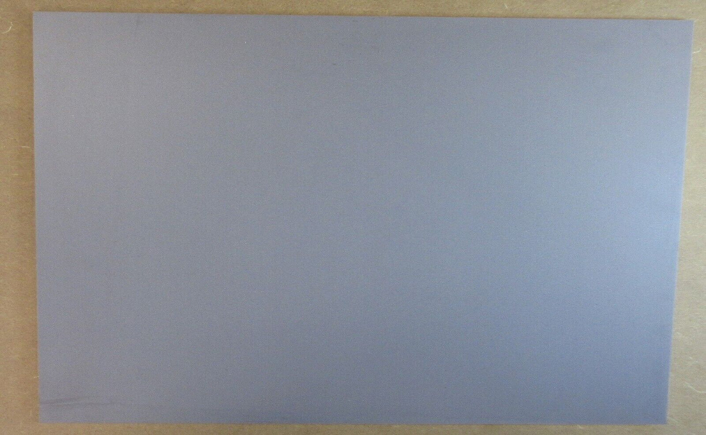 PVC Hartschaumplatte 6mm Zuschnitt Silber lackiert 420 x 262mm - Kunststoffplatte