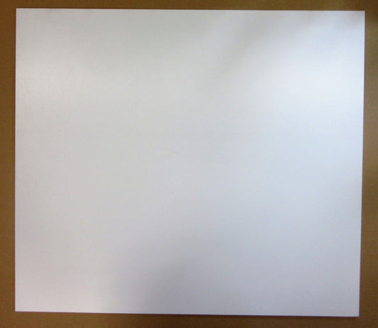 PVC Hartschaumplatte 4mm Zuschnitt weiß 772 x 671mm - KömaPrint® Kunststoffplatte