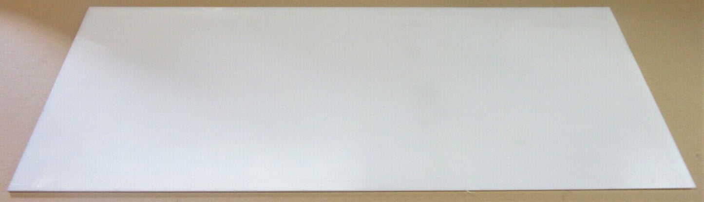 PE 100 Platte 6mm Natur 980 x 498mm Vollmaterial Technischer Kunststoff