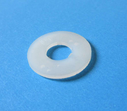 100 Stück Unterlegscheiben aus PE, natur, 15,4mm, 1mm stark, für M6