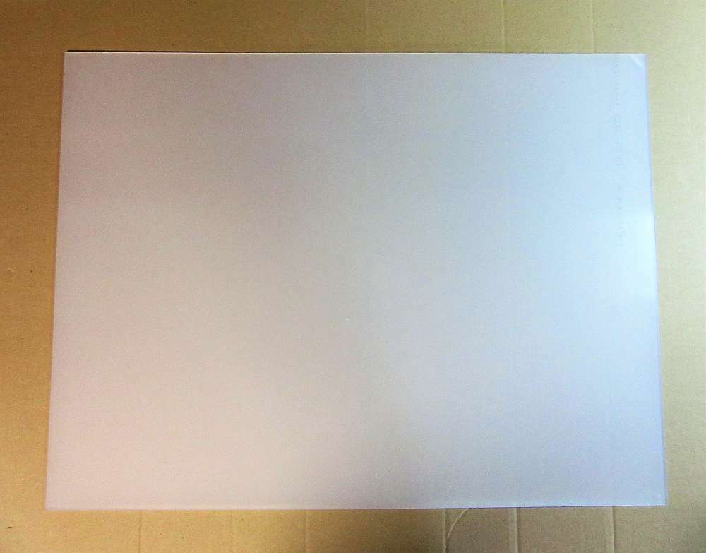 Acryl GS-Platte 3mm Zuschnitt 638 x 501mm Frost 032 Kunststoffglas Acrylglas