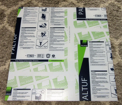 PC Platte 5mm Zuschnitt 720 x 715mm Kunststoffglas transparent Polycarbonat
