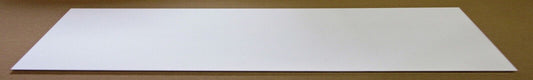 PVC Hartschaumplatte 6mm Zuschnitt weiß 688 x 215mm - Kunststoff Platte