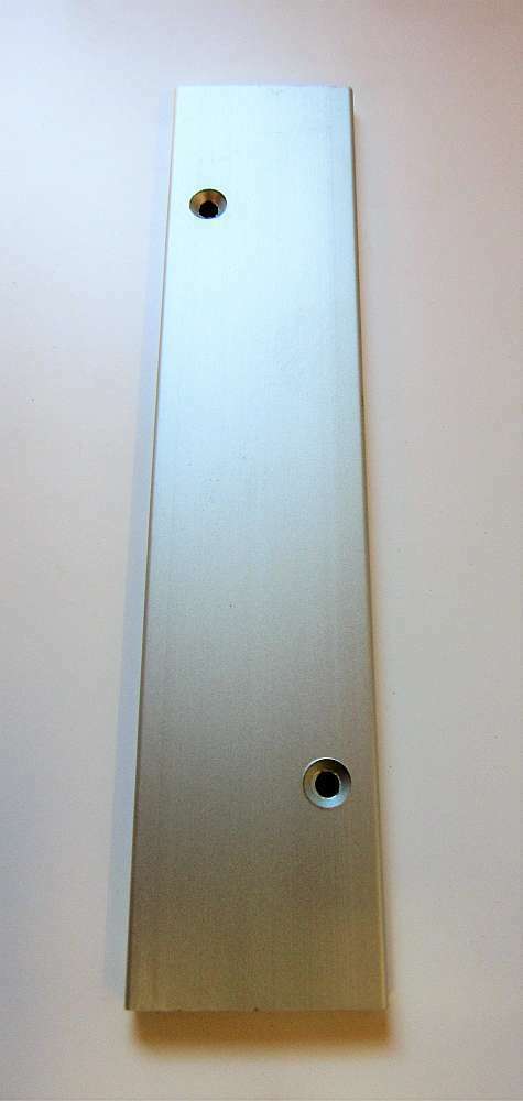 Alu-Endkappe für Balkonbretter 150 x 30mm - Silber - Kömabord 8201