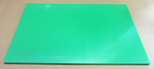 PE HD-1000 UHMW Platte 15mm 796 x 497mm Grün Vollmaterial Techn. Kunststoff