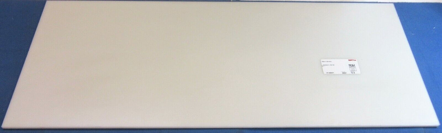 PE 100 Platte 10mm Natur 1154 x 480mm Vollmaterial Technischer Kunststoff