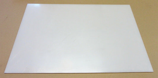 PE HD Platte 5mm 631 x 432mm Natur Vollmaterial Technischer Kunststoff