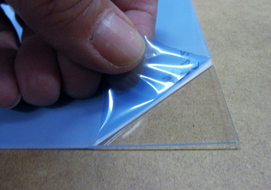 PET-A Platte 1,5mm Zuschnitt DIN A4 297 x 210mm Kunststoffglas klar Lumex®