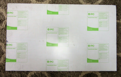 PC Platte 15mm Zuschnitt 1120 x 680mm Kunststoffglas klar Acrylglas