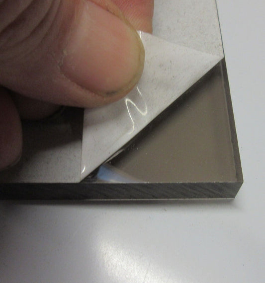 PC Platte 6mm Zuschnitt DIN A3 420 x 297mm Kunststoffglas Bronze Polycarbonat