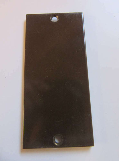 Alu-Endkappe für Balkon-Handlauf 91,5 x 40mm - Braun - Kömabord 8220