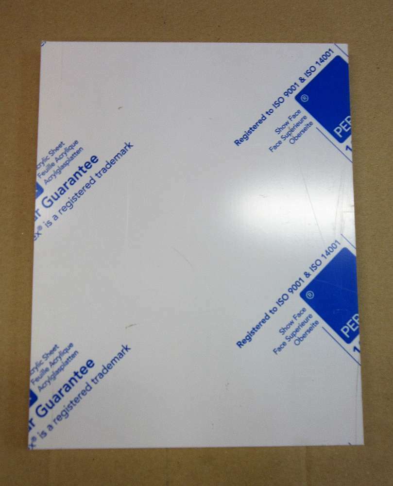 Acryl GS-Platte 10mm Zuschnitt 242 x 176mm Kunststoffglas Transparent Acrylglas