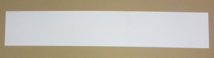 Polystyrol-Platte 2mm 862 x 193mm Weiß matt HIPS-Platte