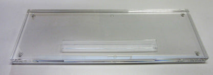 Acryl Bilderrahmen mit Magnet, Beschriftungsfeld, Thekenauflage, Werbeschild,