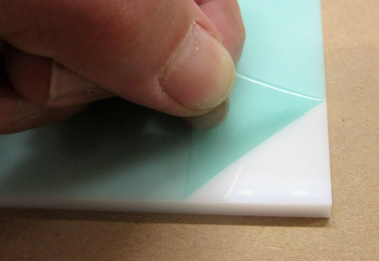 Acryl XT-Platte 5mm Zuschnitt DIN A3 420 x 297mm Opal weiß Kunststoffglas