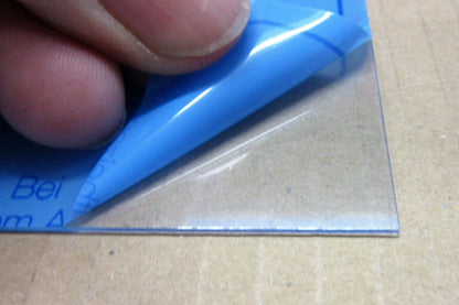 Axpet® clear 099 Platte 0,8mm PET-A DIN A2 594 x 420mm thermopl. Tiefziehmaterial