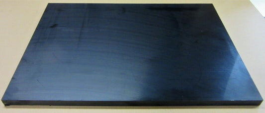 PE HD-500 Platte 25mm Schwarz 681 x 471mm Vollmaterial Technischer Kunststoff
