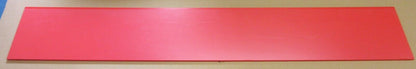 PVC Hartschaumplatte 6mm Zuschnitt rot 1023 x 215mm Simopor S Kunststoff Platte