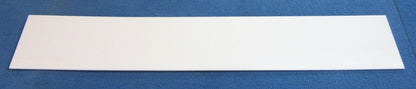 Acryl XT-Platte 2mm Zuschnitt 512 x 81mm Kunststoffglas weiß opak 004 Acrylglas