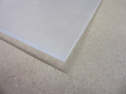 Acryl GS-Platte 4mm 740 x 437/432mm Frost farblos Kunststoffglas Acrylglas