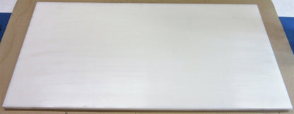 PE 100 Platte 20mm Natur 976 x 489mm Vollmaterial Technischer Kunststoff