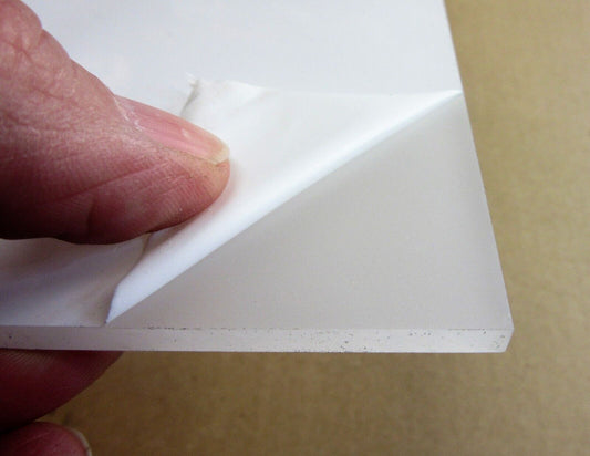 Acryl XT Platte 5mm - DIN A4 297 x 210mm SOFT TONE WO 075 Opal weiß Kunststoff