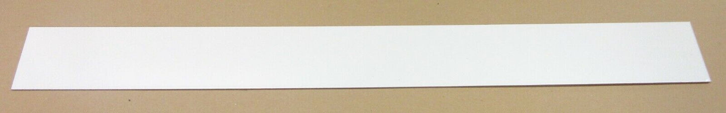 Alu-Verbundplatte 3mm weiß Zuschnitt 1003 x 102mm, Deckschicht 0,3mm