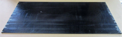 PVC-CAW Platte 6mm Schwarz Zuschnitt 838 x 376mm Technischer Kunststoff
