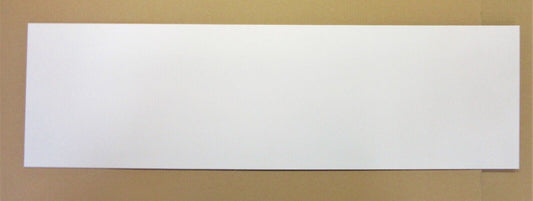 Polystyrol-Platte 2mm 1240 x 395mm Weiß matt HIPS-Platte