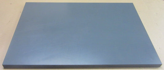 PVC-U CAW Platte 25mm Dunkelgrau Zuschnitt 752 x 500mm Technischer Kunststoff