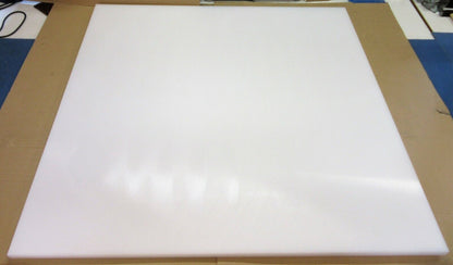 PE HD-1000 UHMW Platte 25mm Natur 1053 x 1020mm Vollmaterial Techn. Kunststoff