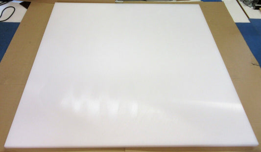 PE HD-1000 UHMW Platte 25mm Natur 1053 x 1020mm Vollmaterial Techn. Kunststoff