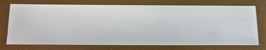 PVC Hartschaumplatte 3mm Zuschnitt weiß 1222 x 244mm - Kunststoff Platte