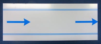 Alu-Verbundplatte 3mm weiß Zuschnitt 500 x 195mm, Deckschicht 0,3mm DIBOND®