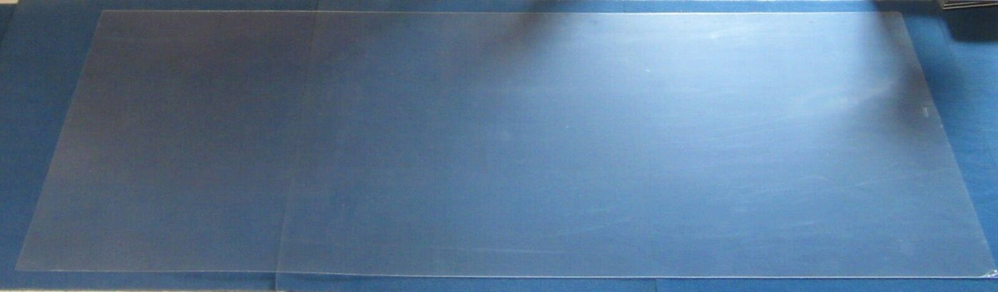 PET-A Lumex® Platte 0,8mm Zuschnitt 976 x 361mm farblos AR Transparent