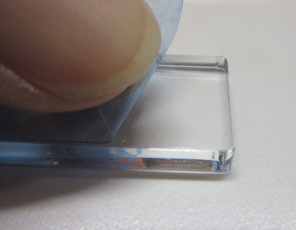 Acryl XT Platte 5mm Zuschnitt 192 x 20mm Kanten poliert Acrylglas-Stäbchen