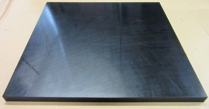 PE HD-1000 UHMW Platte 30mm Schwarz 494 x 494mm Vollmaterial Techn. Kunststoff