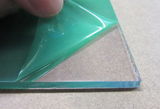 Kunststoffglas Platte 5mm Zuschnitt 550 x 435mm - UV beschichtet - klar