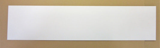 Polystyrol-Platte 2mm 1275 x 395mm Weiß matt HIPS-Platte