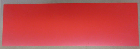 PVC Hartschaumplatte 6mm Zuschnitt rot 938 x 300mm - Simopor S Kunststoff Platte