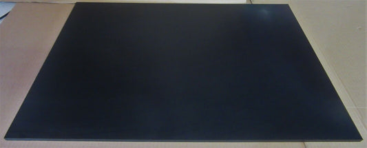 PE HD-1000 UHMW AST Regenerat Platte 12mm 610 x 513mm Schwarz Vollmaterial