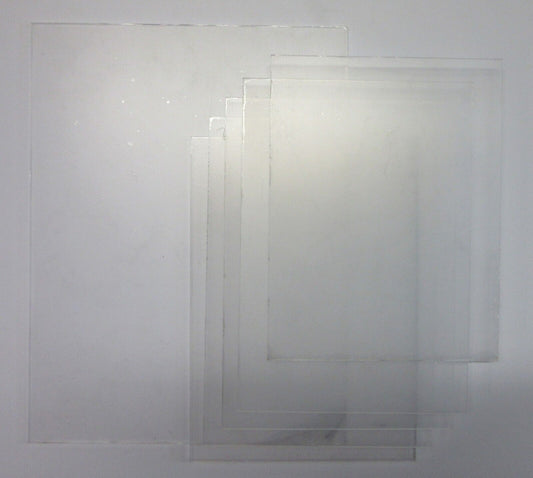 Perspex® CC-Platten 4mm Kunststoffplatten klar 2kg  - Verschiedene Größen