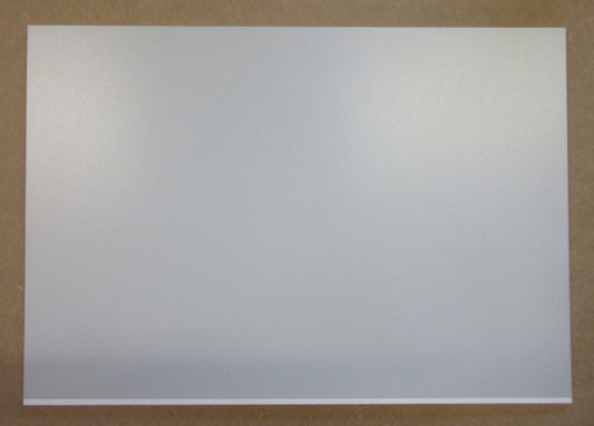 PVC Hartschaumplatte 6mm Zuschnitt hellgrau lackiert 488 x 340mm Kunststoffplatte