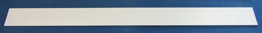 Acryl XT Platte 3mm Zuschnitt 1200 x 72 mm Kunststoffglas, Weiß, Acrylglas