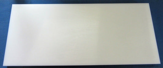 PE HD-1000 UHMW Platte 50mm 928 x 406mm Natur Vollmaterial Technischer Kunststoff