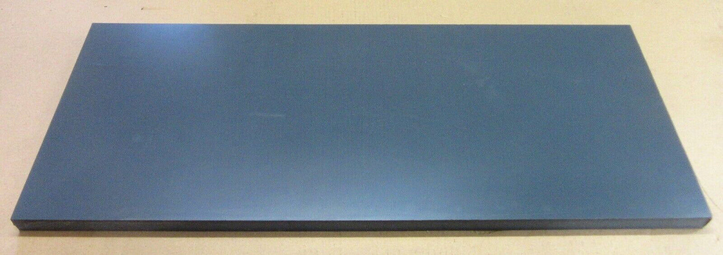 PVC-U CAW Platte 25mm Dunkelgrau Zuschnitt 778 x 319mm Technischer Kunststoff