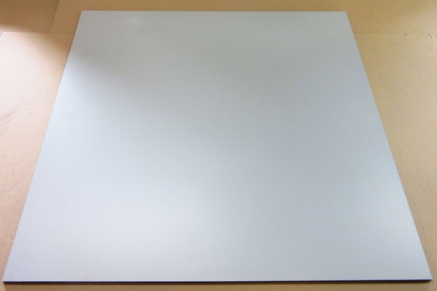HPL Platte Tischplatte 8mm Silver Grey beidseitig 741 x 725mm TRESPA® Meteon®